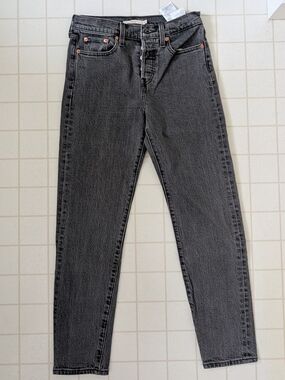 Levi's Wedgie Jeans in Gray Waist 25